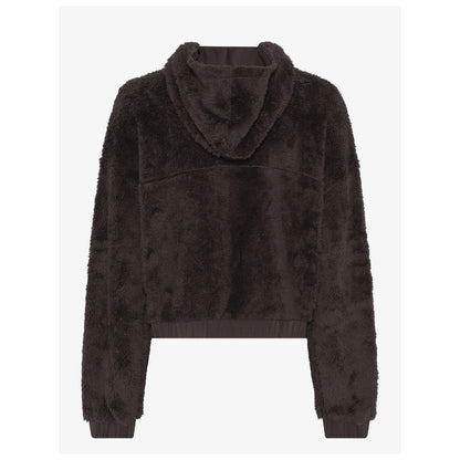 Pine Cone - Back - Girlfriend Collective Womens-Ladies Fleece Recycled Bomber Jacket