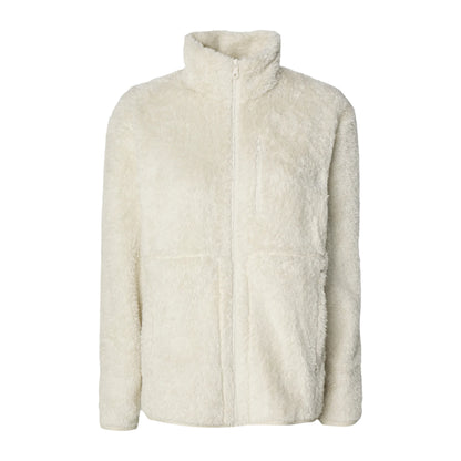 Sandstone - Front - Girlfriend Collective Womens-Ladies Fleece Recycled Bomber Jacket
