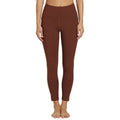 Earth - Front - Girlfriend Collective Womens-Ladies Pocket 7-8 Leggings