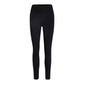 Black - Back - Girlfriend Collective Womens-Ladies Pocket 7-8 Leggings