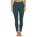 Moss - Front - Girlfriend Collective Womens-Ladies Pocket 7-8 Leggings
