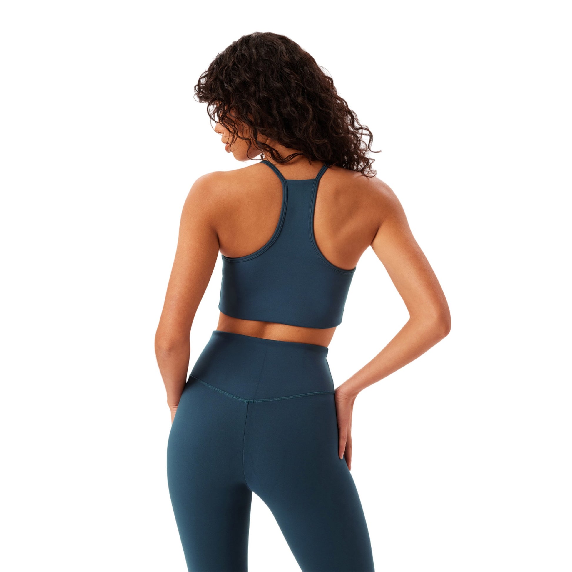 Lagoon - Back - Girlfriend Collective Womens-Ladies Luxe Colette Bra