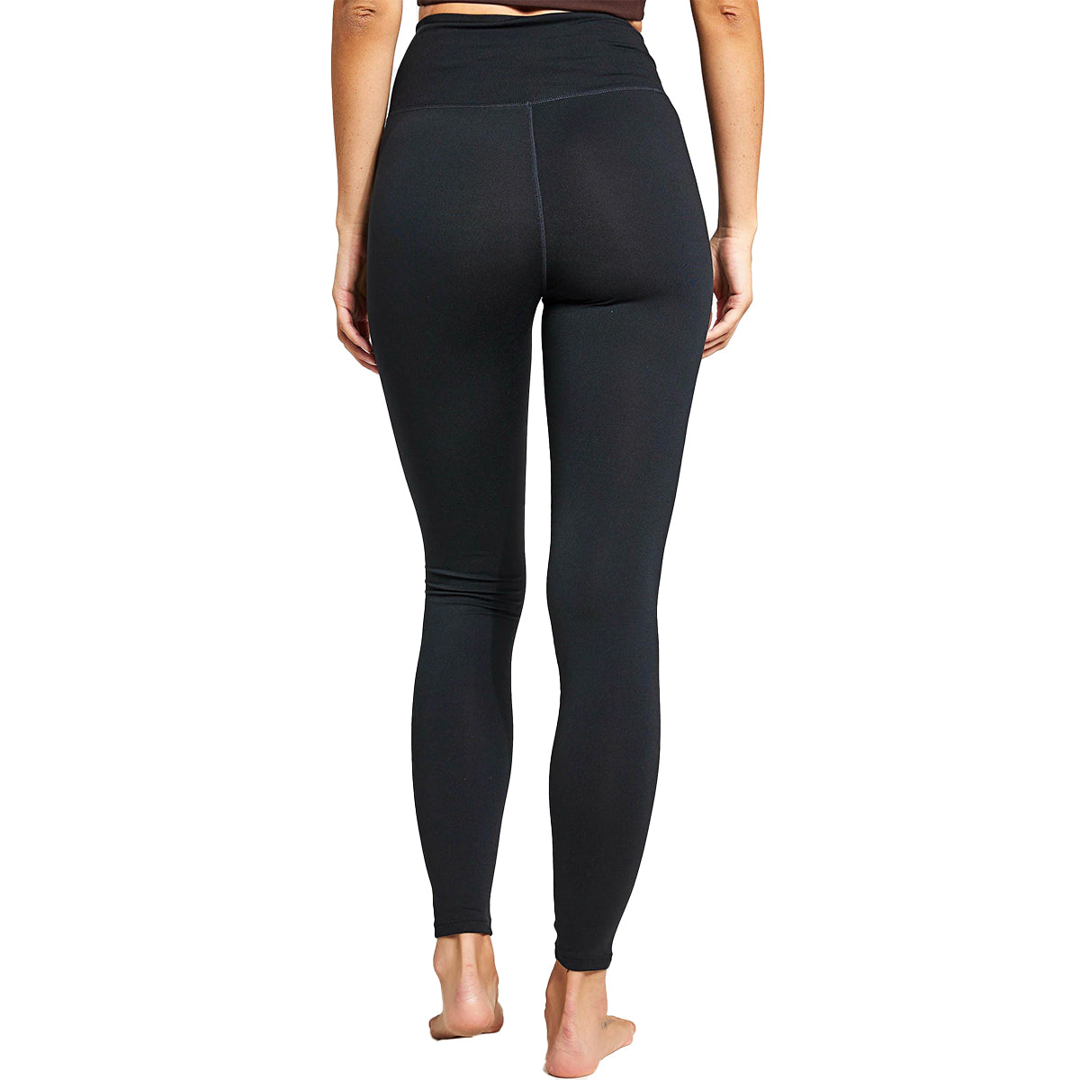 Black - Back - Girlfriend Collective Womens-Ladies Reset Lounge Leggings