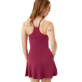 Rhodondendron - Back - Girlfriend Collective Womens-Ladies Float Willa Strappy Tank Top
