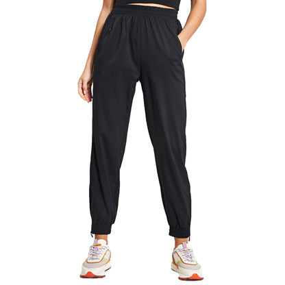 Black - Front - Girlfriend Collective Womens-Ladies Summit Tracksuit Bottoms