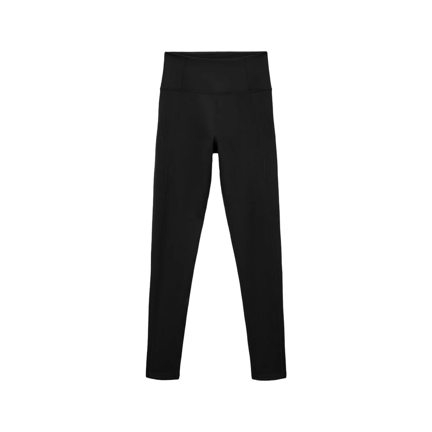 Black - Front - Girlfriend Collective Womens-Ladies Prism Compressive High Rise Leggings