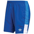 Royal Blue-French Blue-White - Lifestyle - Umbro Mens Training Shorts