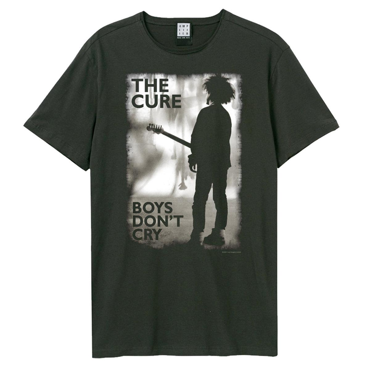 Charcoal - Front - The Cure Unisex Adult Boys Don´t Cry The Cure T-Shirt