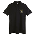Black - Front - Amplified Mens And Justice For All Metallica Polo Shirt