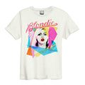 Vintage White - Front - Amplified Unisex Adult Ahoy 80s Blondie T-Shirt