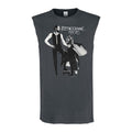 Charcoal - Front - Amplified Mens Rumors Fleetwood Mac Tank Top