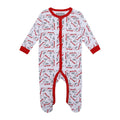 White-Red - Back - Amplified Baby Crayon Lord Metallica Babygrow Set (Pack of 3)