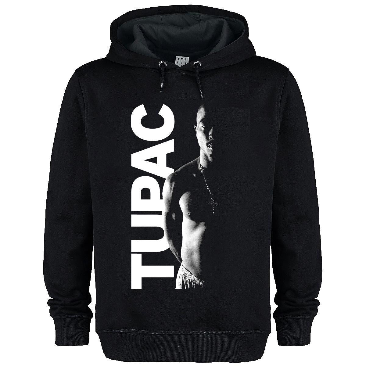 Black - Front - Amplified Unisex Adult Tupac Shakur Hoodie