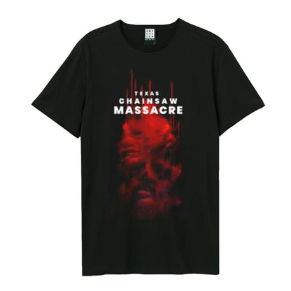 Black - Front - Amplified Unisex Adult Texas Chainsaw Massacre Halloween T-Shirt