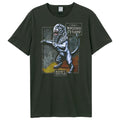 Charcoal - Front - Amplified Mens Bridges To Babylon The Rolling Stones T-Shirt