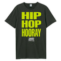 Charcoal - Front - Amplified Mens Hip Hop Hooray Naughty By Nature T-Shirt