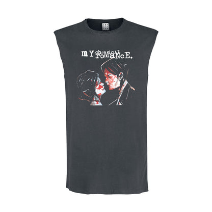 Charcoal - Front - Amplified Mens Three Cheers My Chemical Romance Tank Top