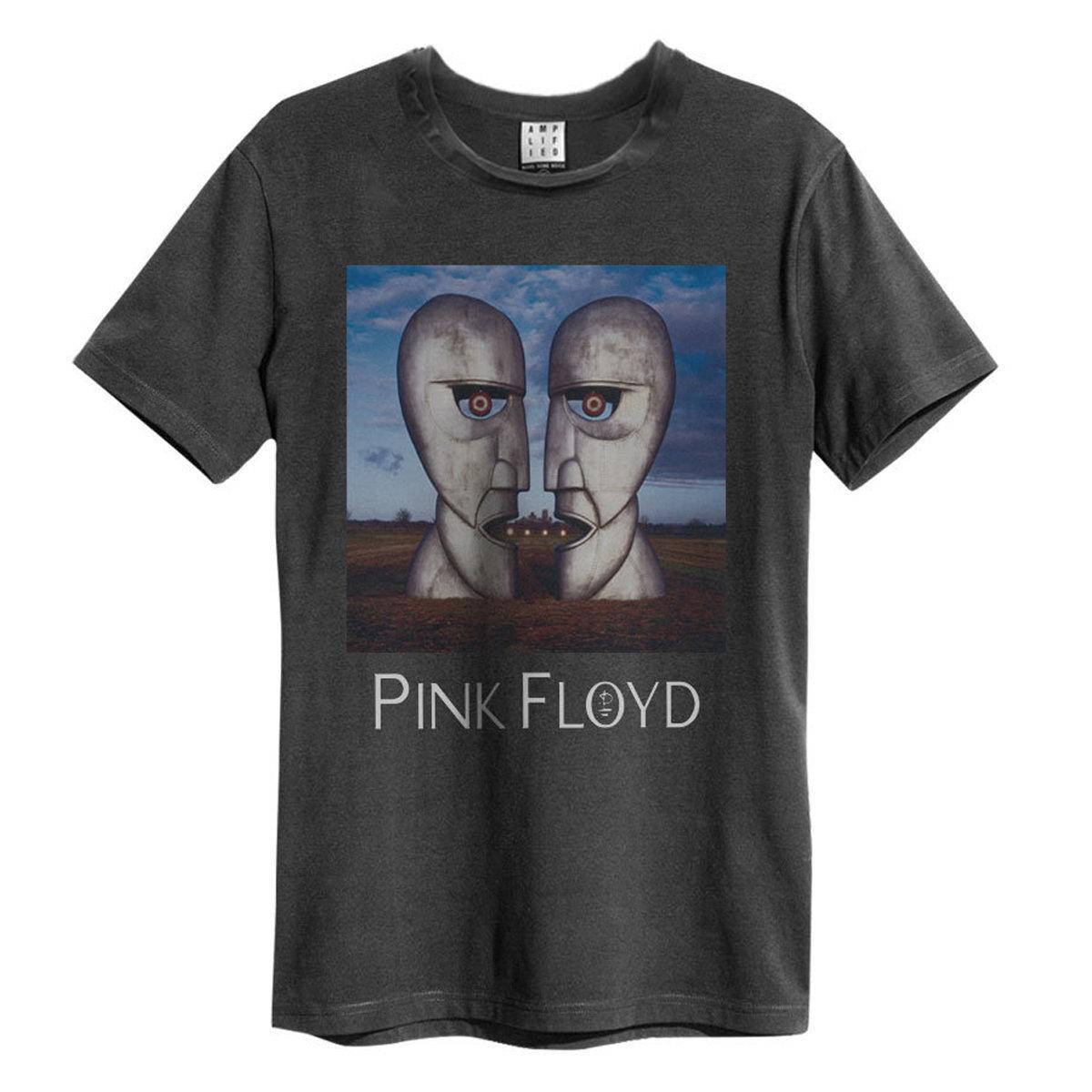 Charcoal - Front - Amplified Unisex Adult The Division Bell Pink Floyd T-Shirt