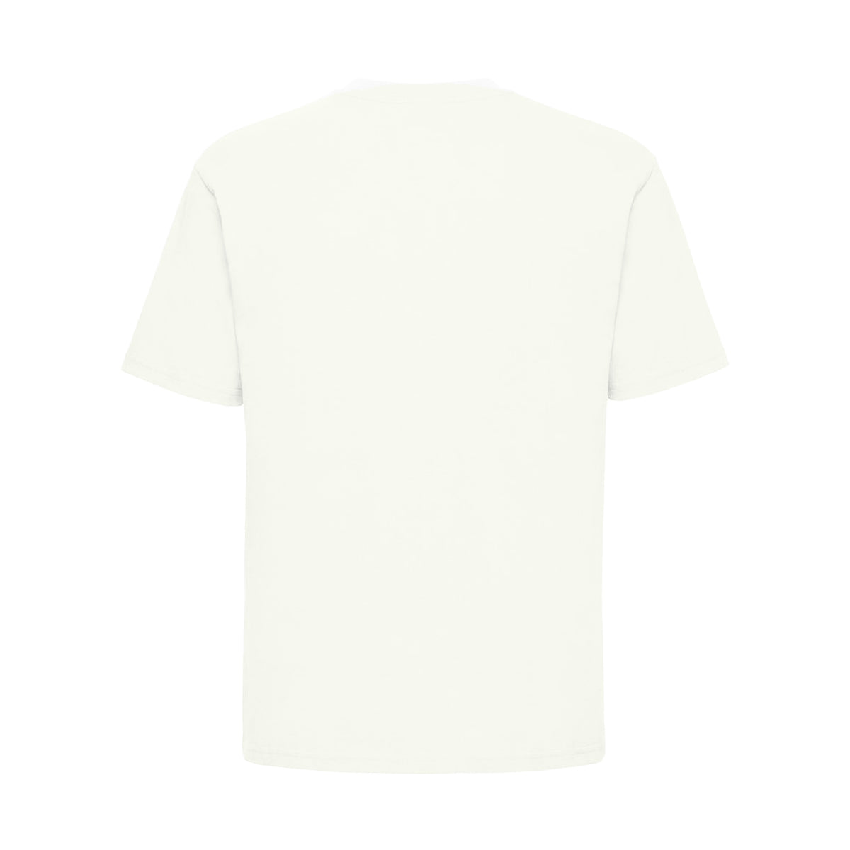 Vintage White - Back - Amplified Unisex Adult Black Star David Bowie T-Shirt