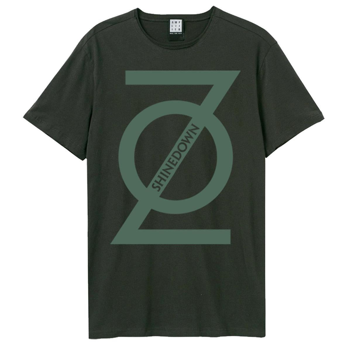 Charcoal - Front - Amplified Unisex Adult Zo Shinedown T-Shirt