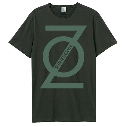 Charcoal - Front - Amplified Unisex Adult Zo Shinedown T-Shirt