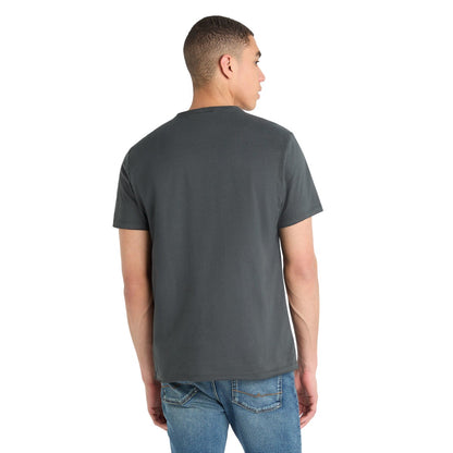 Charcoal - Back - Amplified Unisex Adult Unknown Pleasures Joy Division T-Shirt