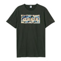 Charcoal - Front - Amplified Unisex Adult Camo Oasis Logo T-Shirt