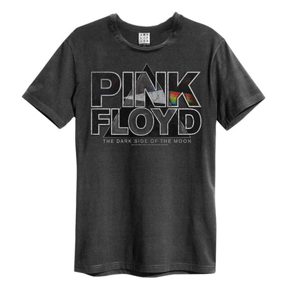 Charcoal - Front - Amplified Unisex Adult Space Pyramid Pink Floyd T-Shirt