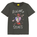 Charcoal - Front - Amplified Childrens-Kids Hackney Diamonds The Rolling Stones T-Shirt