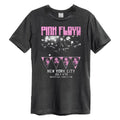 Charcoal - Front - Amplified Unisex Adult New York City Pink Floyd T-Shirt