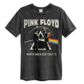 Charcoal - Front - Amplified Unisex Adult North American Tour 75 Pink Floyd T-Shirt