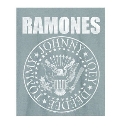 Strange Blue - Back - Amplified Unisex Adult Ramones Logo T-Shirt