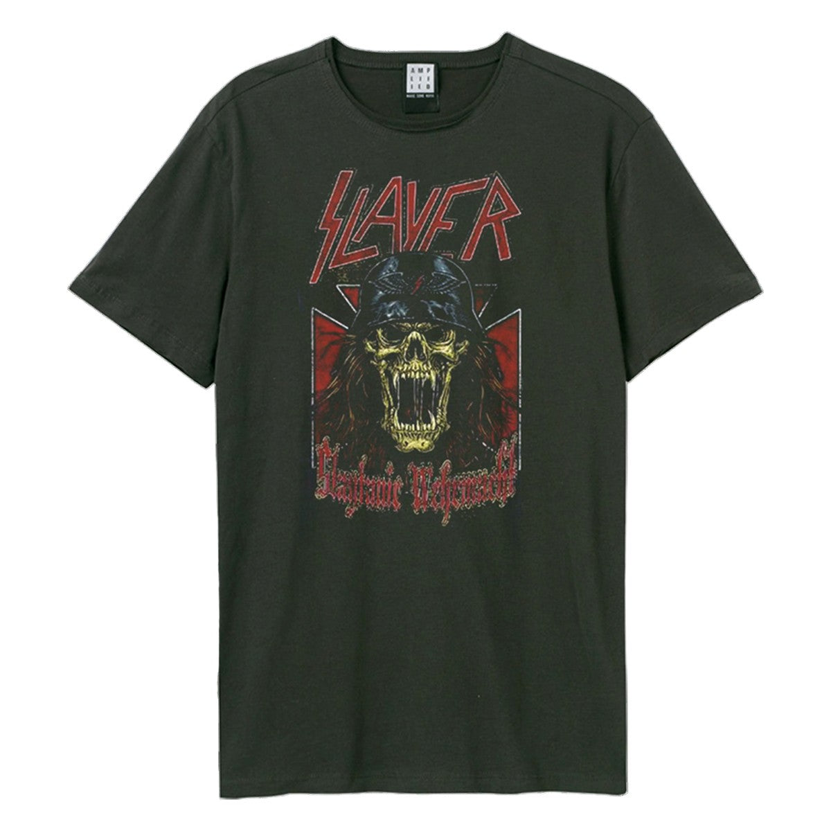 Charcoal - Front - Amplified Unisex Adult Hell Slayer T-Shirt