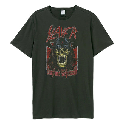 Charcoal - Front - Amplified Unisex Adult Hell Slayer T-Shirt