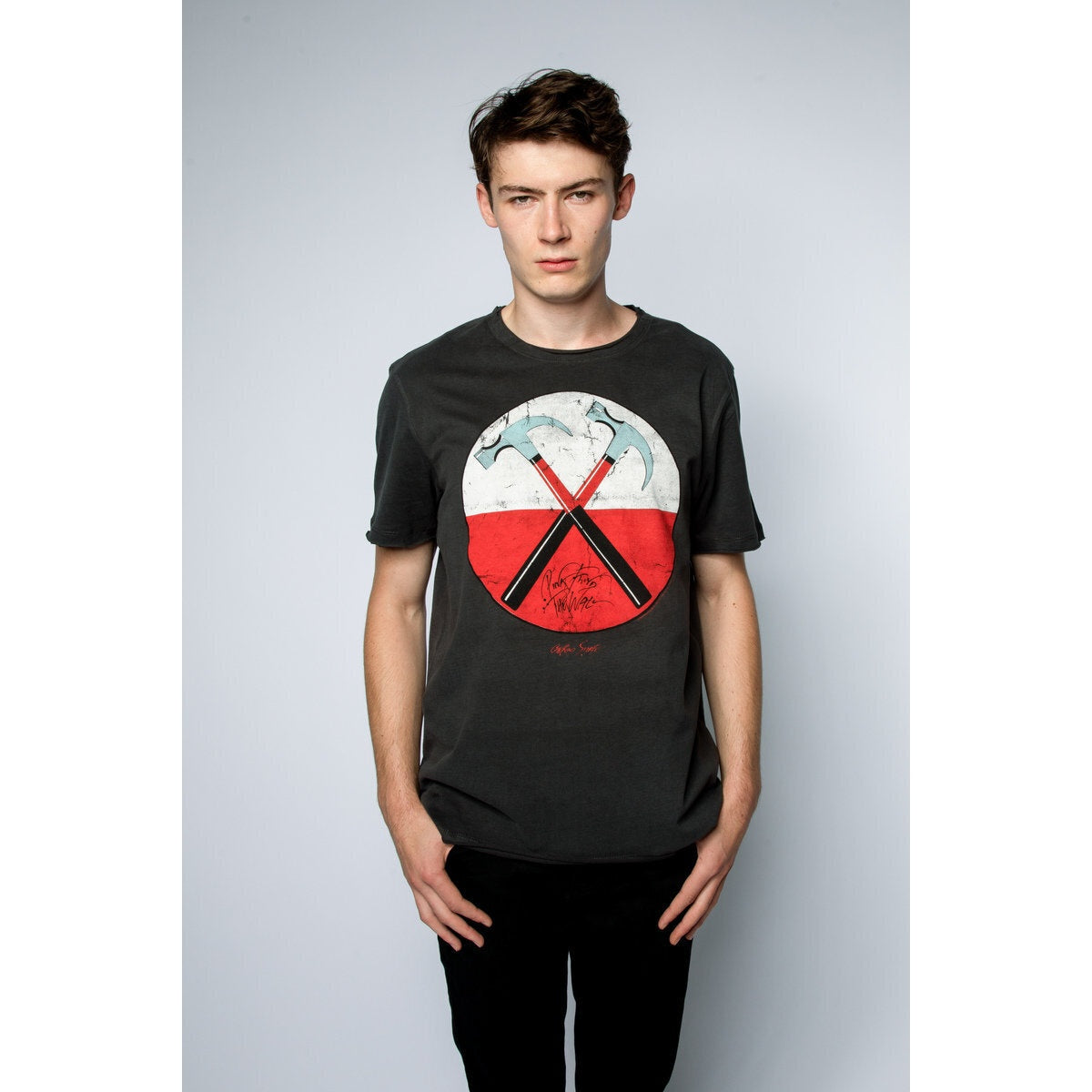 Charcoal - Back - Amplified Unisex Adult Gerald Scarfe Pink Floyd T-Shirt