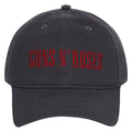 Charcoal - Front - Amplified Guns N Roses Embroidered Cap
