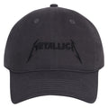Charcoal - Front - Amplified Metallica Embroidered Cap