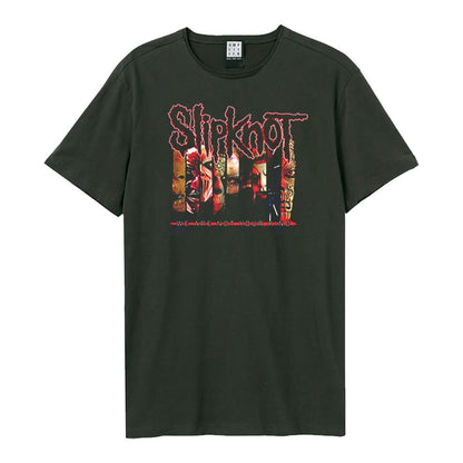 Charcoal - Front - Amplified Unisex Adult We Are Not Your Kind Slipknot T-Shirt