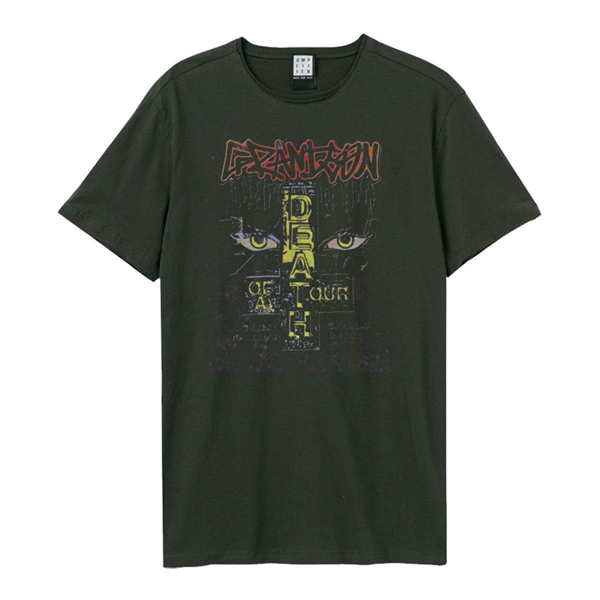 Charcoal - Front - Amplified Unisex Adult Eyes Grandson T-Shirt