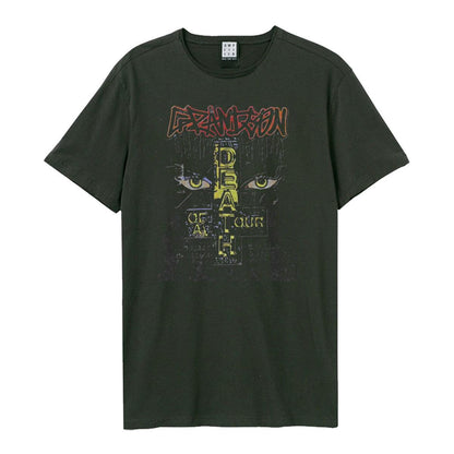 Charcoal - Front - Amplified Unisex Adult Eyes Grandson T-Shirt
