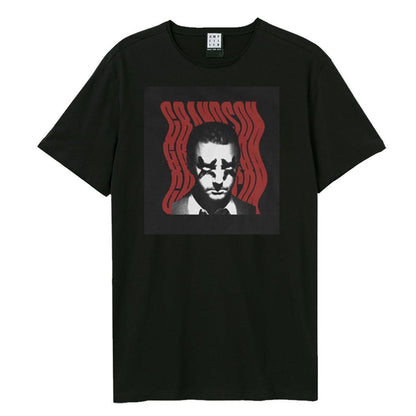 Black - Front - Amplified Unisex Adult Crosses For Eyes Grandson T-Shirt