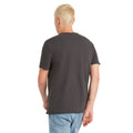 Charcoal - Back - Amplified Unisex Adult Red Hot Chili Peppers Logo T-Shirt