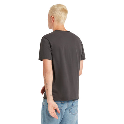 Charcoal - Back - Amplified Unisex Adult On The Run Pink Floyd Crew Neck T-Shirt