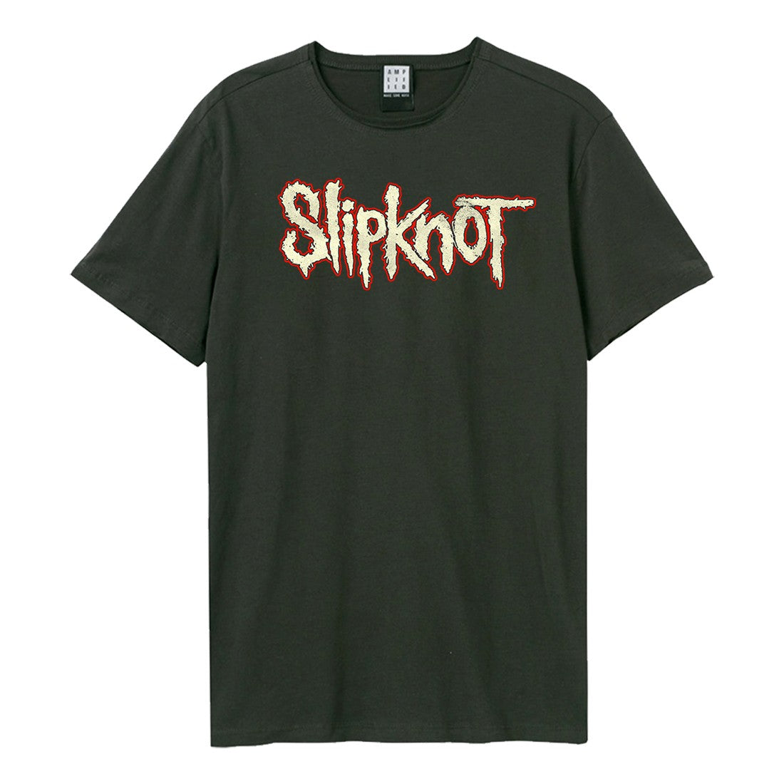Charcoal - Front - Amplified Unisex Adult Don´t Judge Slipknot T-Shirt