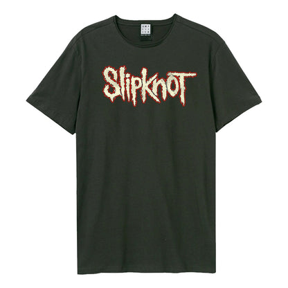 Charcoal - Front - Amplified Unisex Adult Don´t Judge Slipknot T-Shirt