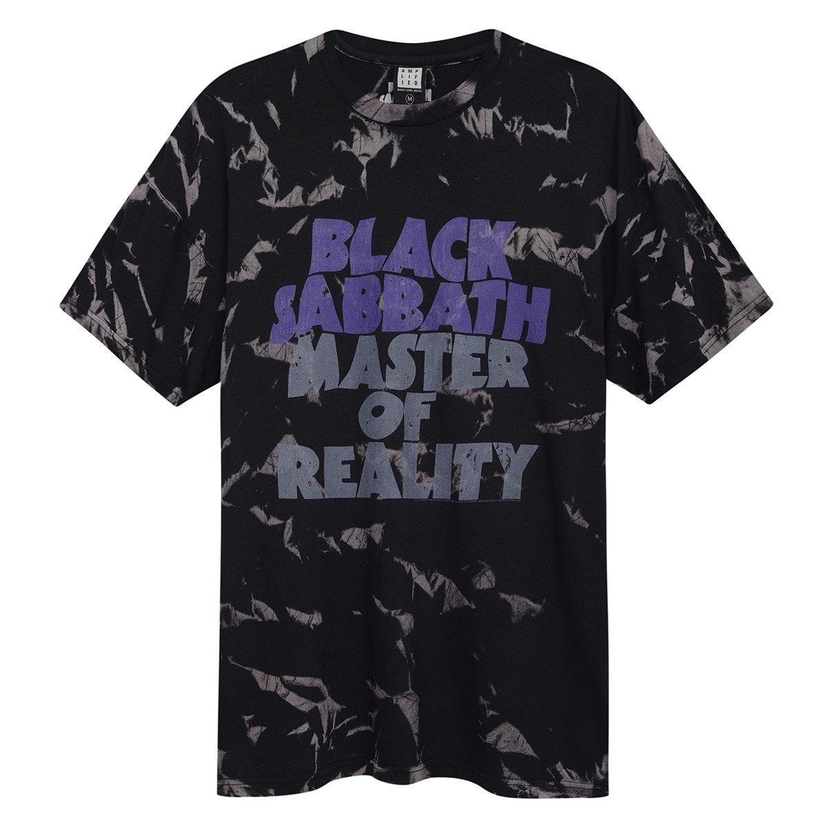 Black - Front - Amplified Unisex Adult Masters Of Reality Black Sabbath T-Shirt