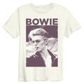 White - Front - Amplified Unisex Adult Cigarette David Bowie Vintage T-Shirt