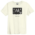 White - Front - Amplified Unisex Adult Blurred Photo Kings Of Leon Vintage T-Shirt