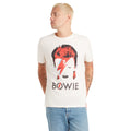 White - Side - Amplified Unisex Adult Aladdin Sane David Bowie Vintage T-Shirt