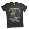 Charcoal - Front - Amplified Unisex Adult Justice For All Metallica T-Shirt
